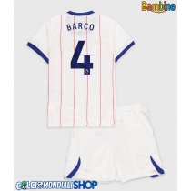 Maglie da calcio Chelsea Valentin Barco #4 Terza Maglia Bambino 2026-27 Manica Corta + Pantaloni corti)
